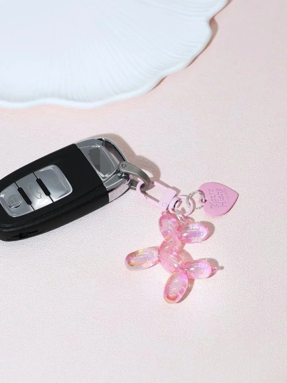 Cute Cherry Bag Charms Set - 4 PCS Keychain Accessories for Handbags & Purses
